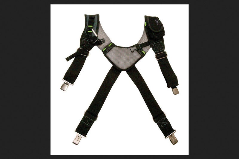 McGuire-Nicholas - BL-30289 30289 Bl- Load Bearing Gelfoam Suspenders For Added Back Support, Black Black - Image 3